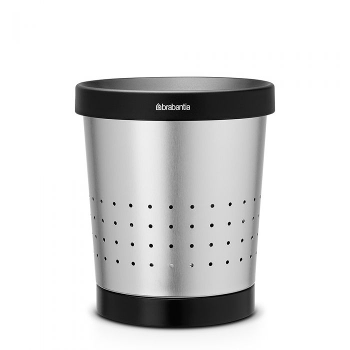 Brabantia, Waste Paper Bin, Litre, Conical Matt Steel