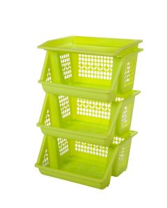 Plastic Forte, Vegetable Rack - Green