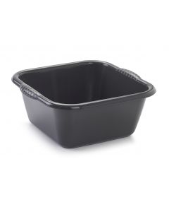 Plastic Forte, Square Wash Tub - 3l - Dark Grey