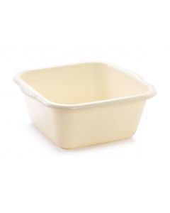 Plastic Forte, Square Wash Tub - 3l - Beige