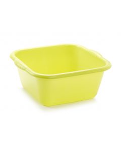 Plastic Forte, Square Wash Tub - 3l - Green