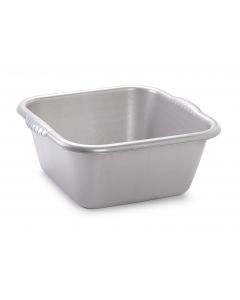 Plastic Forte, Square Wash Tub - 6l - Silver