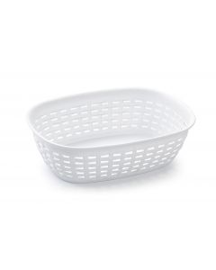 Plastic Forte, Bread Basket - White