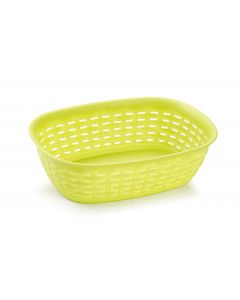 Plastic Forte, Bread Basket - Green