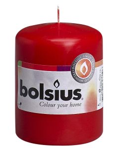 Bolsius, Bolsius Pillar Candle 80/60 Red