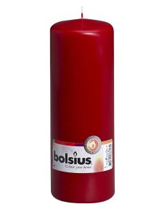 Bolsius, Bolsius Pillar Candle 200/70 Wine Red