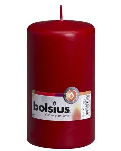 Bolsius, Bolsius Pillar Candle 150/80 Wine Red