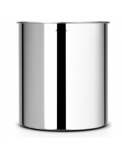 Brabantia, Waste Paper Bin, 7 Litre - Brilliant Steel