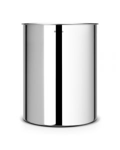 Brabantia, Waste Paper Bin, 15 Litre - Brilliant Steel