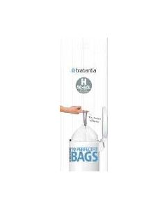 Brabantia, Perfectfit Bags (code H), 50-60 Litre, 120 Bags -