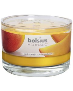 Bolsius, Bolsius Flat Glass 63/90 Exotic Mango