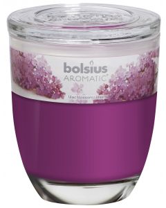 Bolsius, Bolsius Frosted Glass With Frgrance 120/100 Lilac