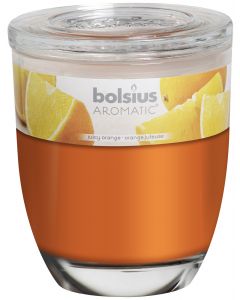 Bolsius, Bolsius Frosted Glass With Frgrance 120/100 Orange