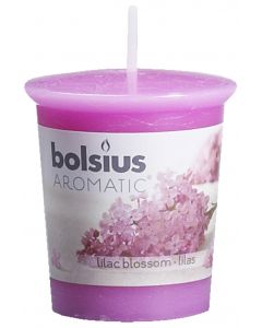 Bolsius, Bolsius Votive Round Candle 53/45 Lilac Blossom