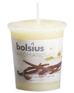 Bolsius, Bolsius Votive Round Candle 53/45  Vanilla