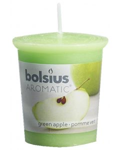 Bolsius, Bolsius Votive Round Candle 53/45 Green Apple