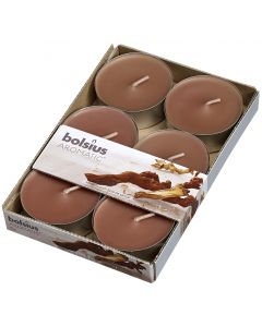 Bolsius, Bolsius Maxi Light X 6 Sandalwood