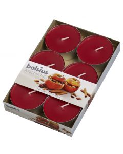 Bolsius, Bolsius Maxi Light X 6 Baked Apple