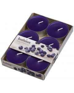 Bolsius, Bolsius Maxi Light X 6 Blueberry