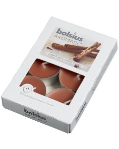 Bolsius, Bolsius Tealight Box 6 Pcs Sugar & Spice