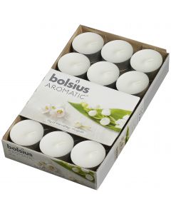 Bolsius, Bolsius Tealight Box 30 Pcs. Lily Of The Valley