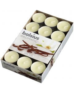 Bolsius, Bolsius Tealight Box 30 Pcs. Vanilla