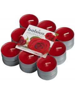 Bolsius, Bolsius Tealight Fragranced Box 18 Pcs Velvet Rose