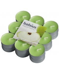Bolsius, Bolsius Tealight Fragranced Box 18 Pcs Green Apple