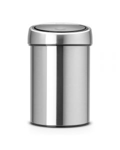 Brabantia, Touch Bin, 3 Litre - Matt Steel