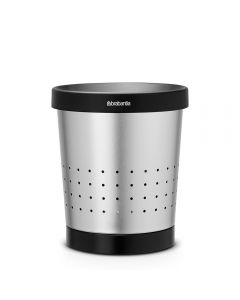 Brabantia, Waste Paper Bin, 5 Litre, Conical - Matt Steel