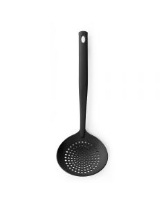 Brabantia, Skimmer/strainer Spoon, Non-stick - Black Line