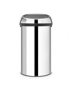 Brabantia, Touch Bin, 60 Litre - Brilliant Steel