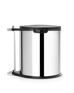 Brabantia, Built-in Bin, 15 Litre - Brilliant Steel