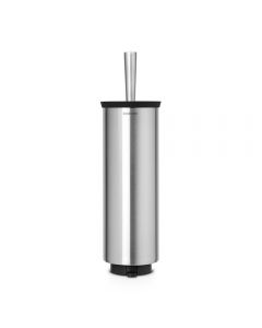 Brabantia, Toilet Brush And Holder, Profile - Matt Steel