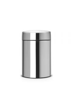 Brabantia, Slide Bin With Metal Lid, 5 Litre, Plastic Inner B