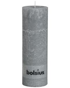 Bolsius, Bolsius Xxl Rustic Pillar Candle 300/100 Light Gre