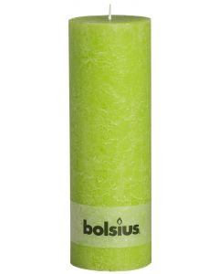 Bolsius, Bolsius Xxl Rustic Pillar Candle 300/100 Lime