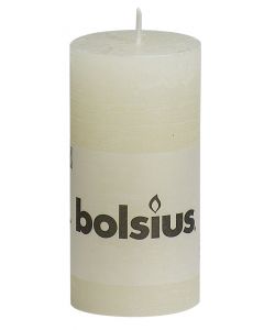 Bolsius, Bolsius Rustic Pillar Candle 100/50 Ivory