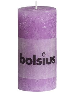 Bolsius, Bolsius Rustic Pillar Candle 100/50 Lilac