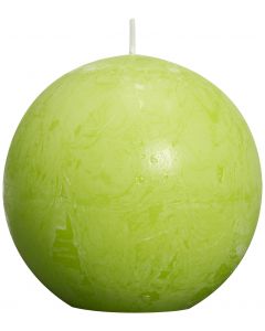 Bolsius, Bolsius Rustic Ball Candle 80 Mm Lime