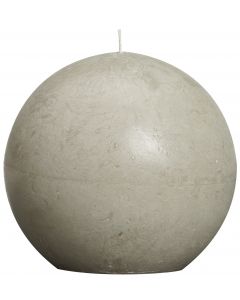 Bolsius, Bolsius Rustic Ball Candle 100 Mm Slate