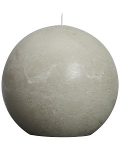 Bolsius, Bolsius Rustic Ball Candle 145 Mm Slate