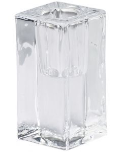 Bolsius, Bolsius Glass Holder Square 80/40 Mm Transparent