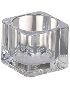 Bolsius, Bolsius Tealight Glass Holder Square 40/55 Transpa