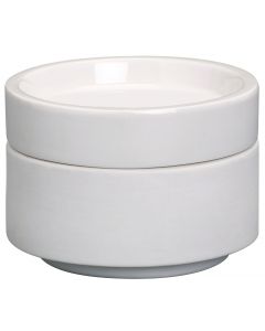 Bolsius, Bolsius Ceramic Stack Candle Holder White